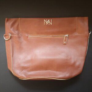 Miche Huntington Demi Shell Faux Leather Lined Silver Tone Hardware